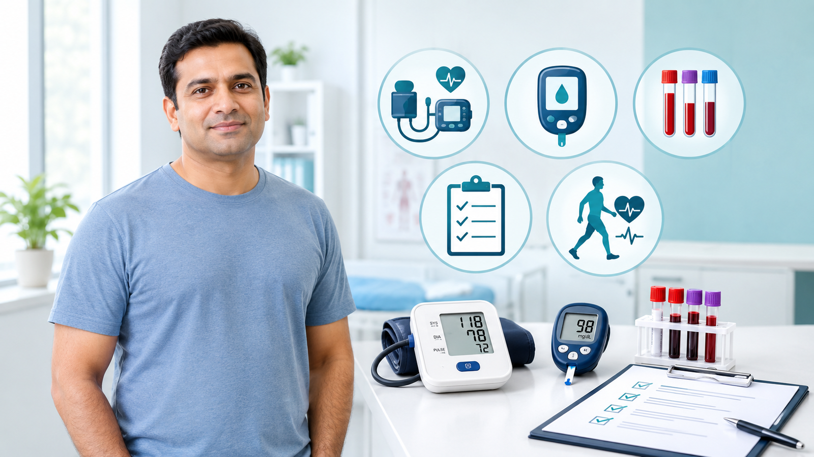 Gynecomastia Surgery With Diabetes or High Blood Pressure: Fitness and Precautions